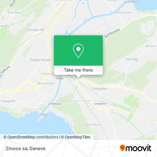 Zmoos sa map
