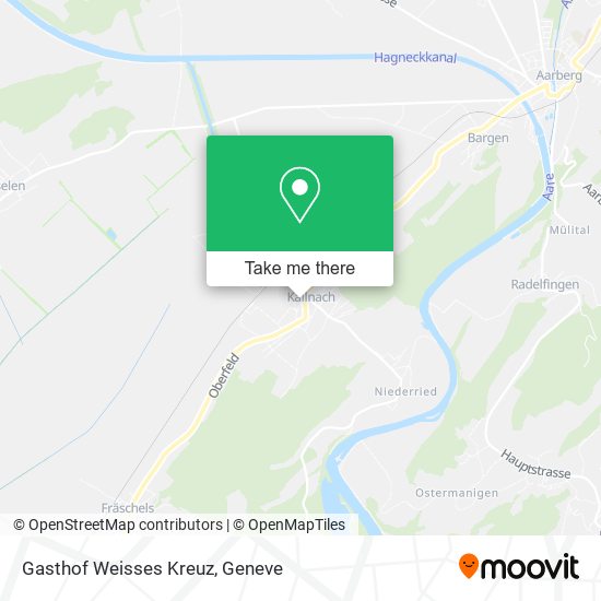 Gasthof Weisses Kreuz map
