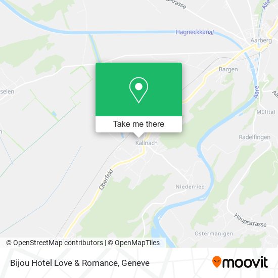 Bijou Hotel Love & Romance map