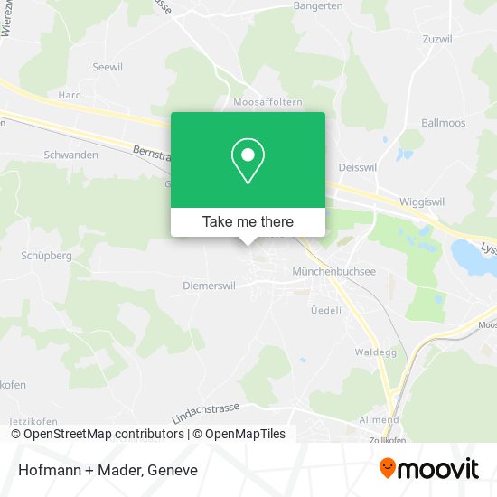 Hofmann + Mader map