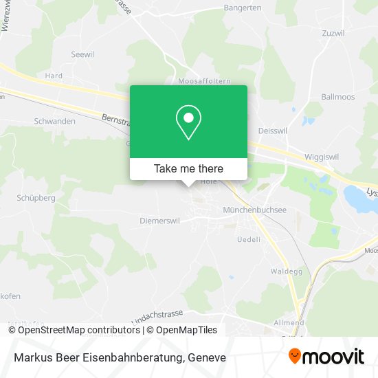 Markus Beer Eisenbahnberatung map