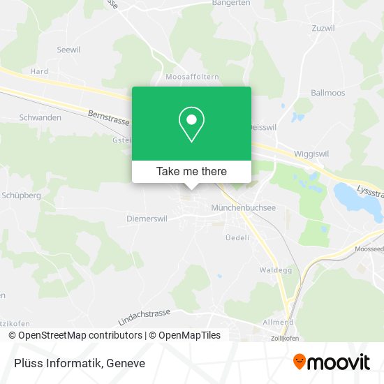 Plüss Informatik map