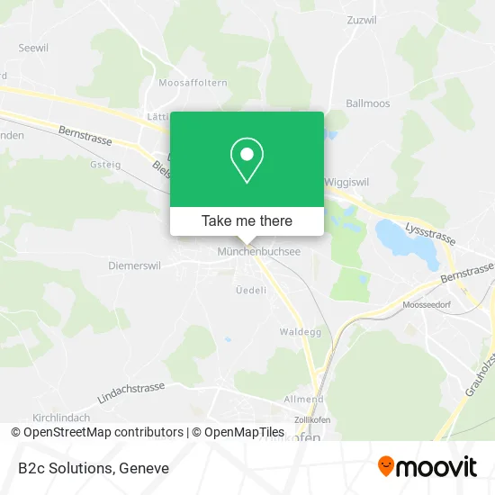 B2c Solutions map