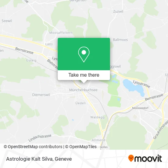 Astrologie Kalt Silva map