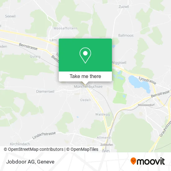 Jobdoor AG map