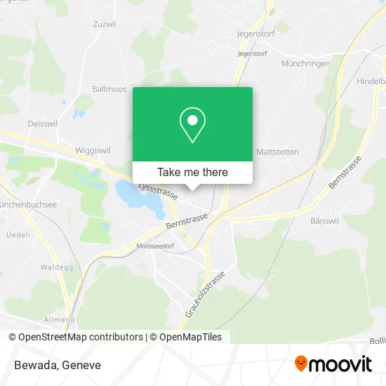Bewada map