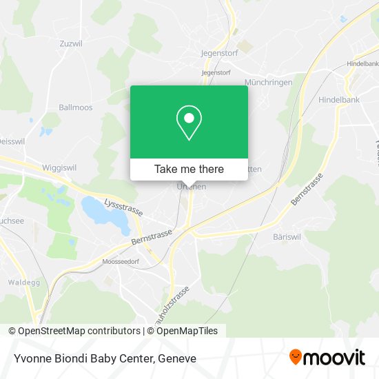 Yvonne Biondi Baby Center map