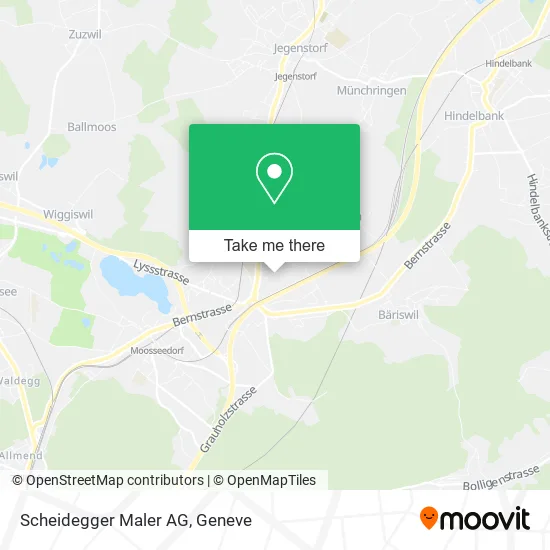 Scheidegger Maler AG map