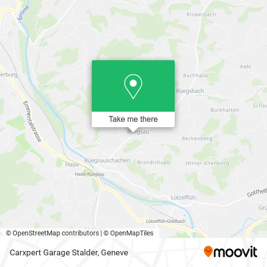 Carxpert Garage Stalder map