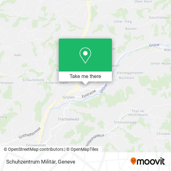 Schuhzentrum Militär map