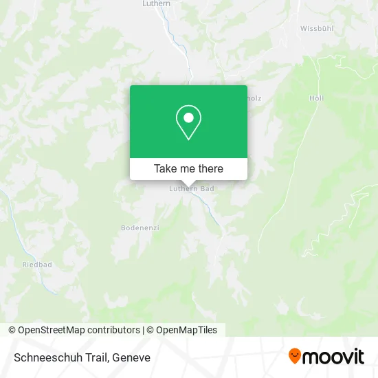 Schneeschuh Trail map