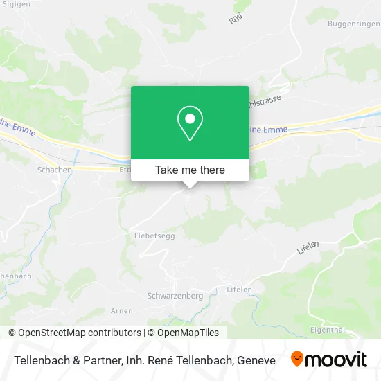 Tellenbach & Partner, Inh. René Tellenbach map