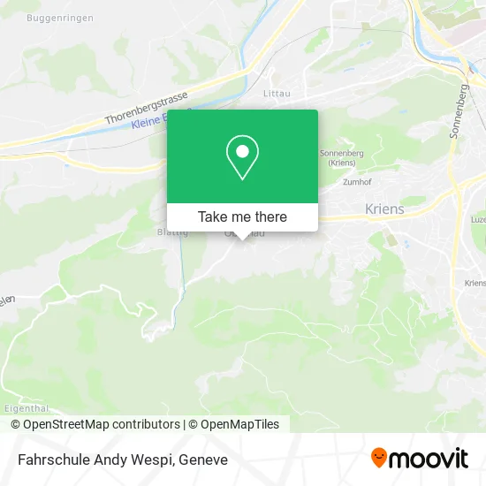 Fahrschule Andy Wespi map