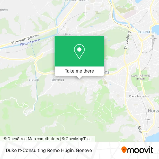Duke It-Consulting Remo Hügin map