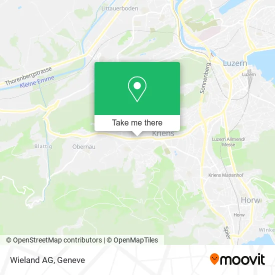 Wieland AG map