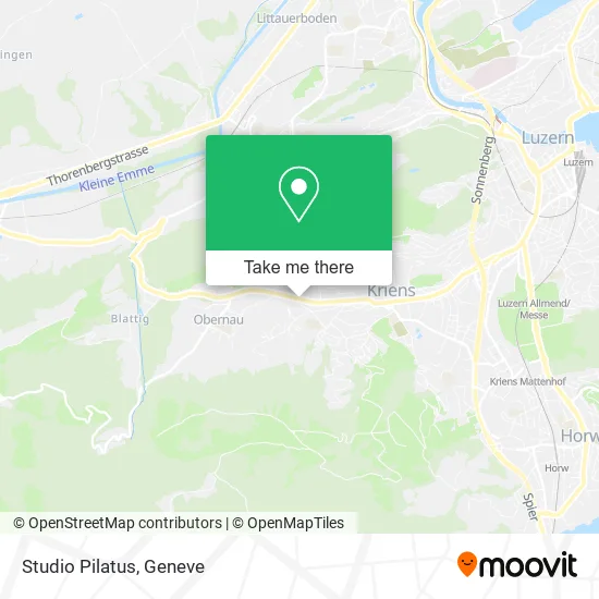 Studio Pilatus map