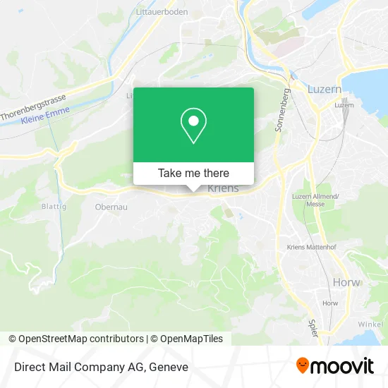 Direct Mail Company AG map