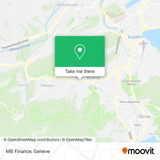 MB Finance map