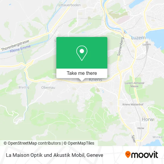 La Maison Optik und Akustik Mobil map