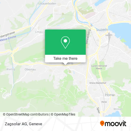 Zagsolar AG map
