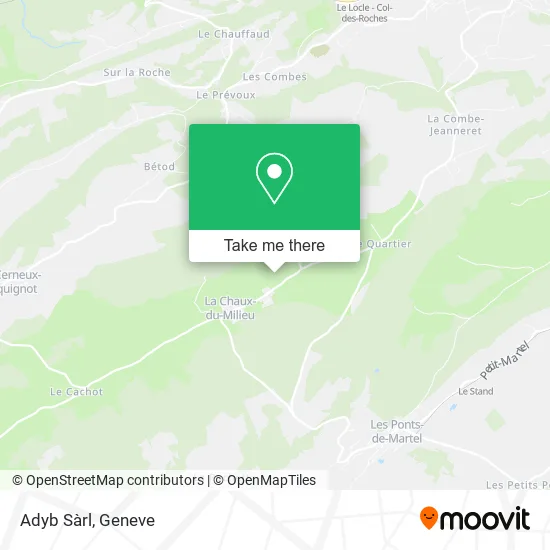 Adyb Sàrl plan