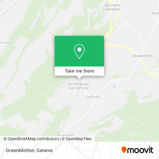 GreenMotion map