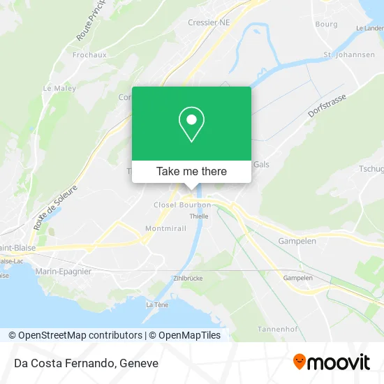 Da Costa Fernando map