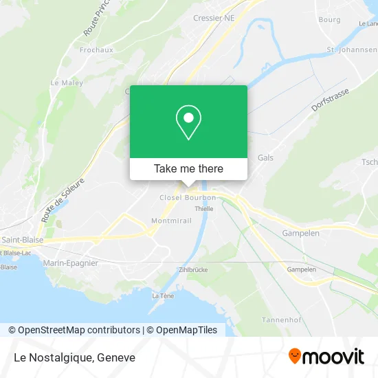 Le Nostalgique plan