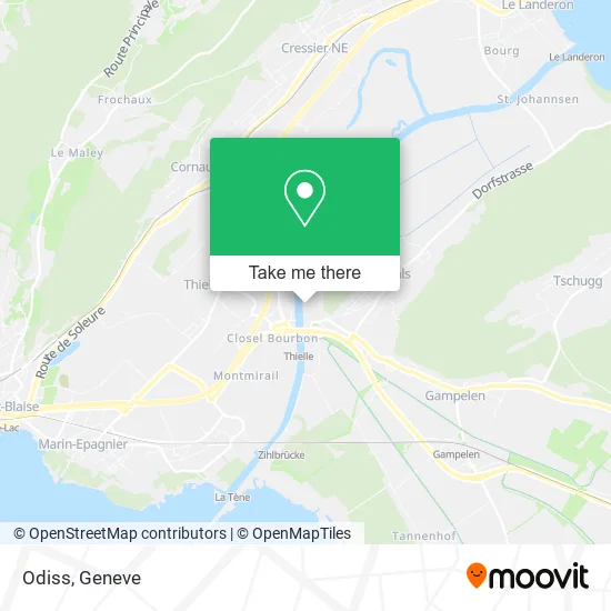 Odiss map