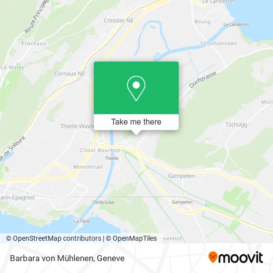 Barbara von Mühlenen map