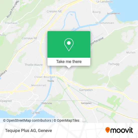 Tequipe Plus AG map