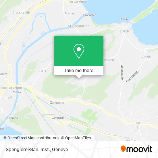 Spenglerei-San. Inst. map