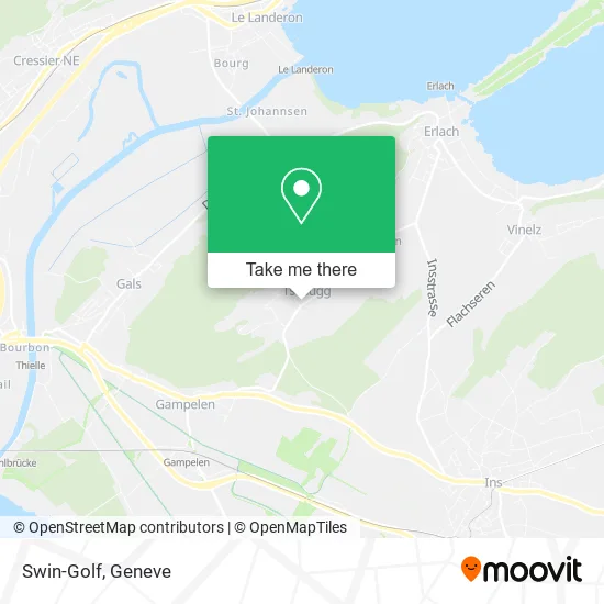 Swin-Golf map