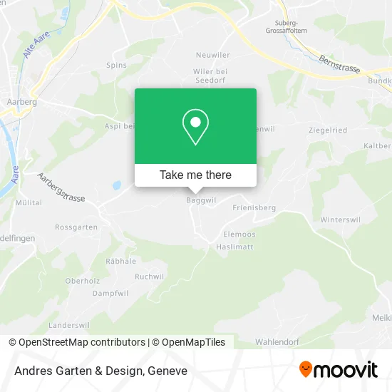 Andres Garten & Design map