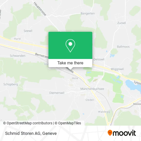 Schmid Storen AG map