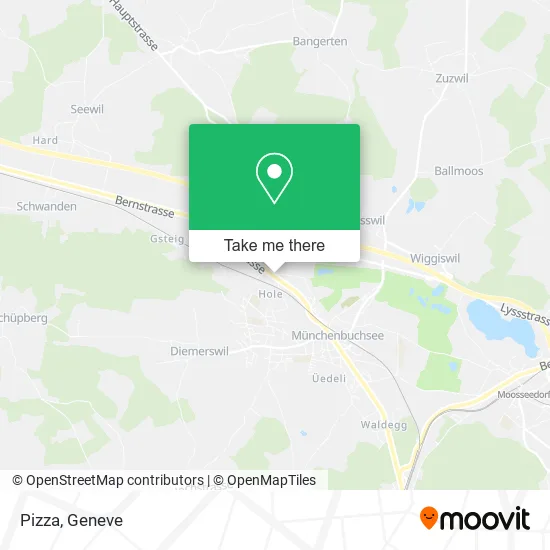 Pizza map
