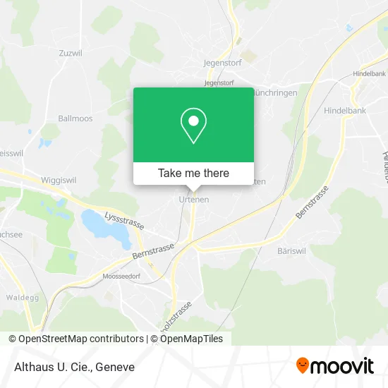 Althaus U. Cie. map