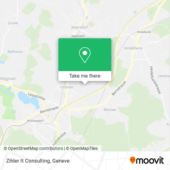 Zihler It Consulting map