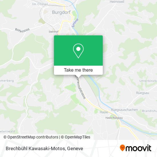 Brechbühl Kawasaki-Motos map