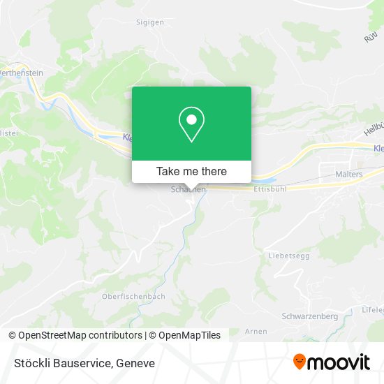 Stöckli Bauservice map