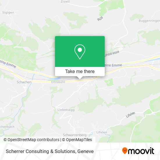Scherrer Consulting & Solutions map