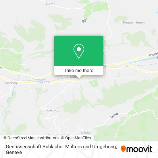 Genossenschaft Bühlacher Malters und Umgebung map
