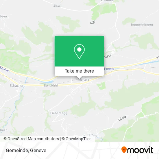 Gemeinde map