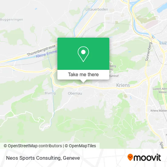 Neos Sports Consulting map