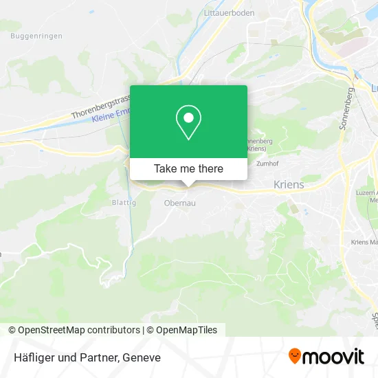 Häfliger und Partner map