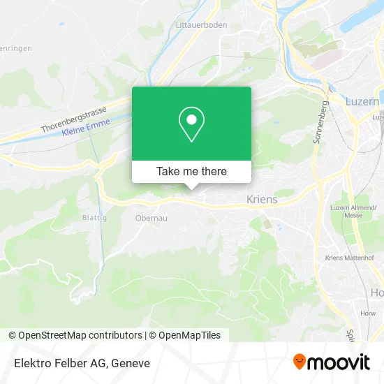 Elektro Felber AG map