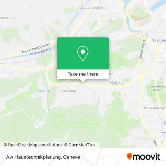 Aw Haustechnikplanung map