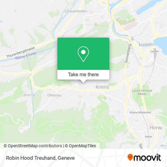 Robin Hood Treuhand map