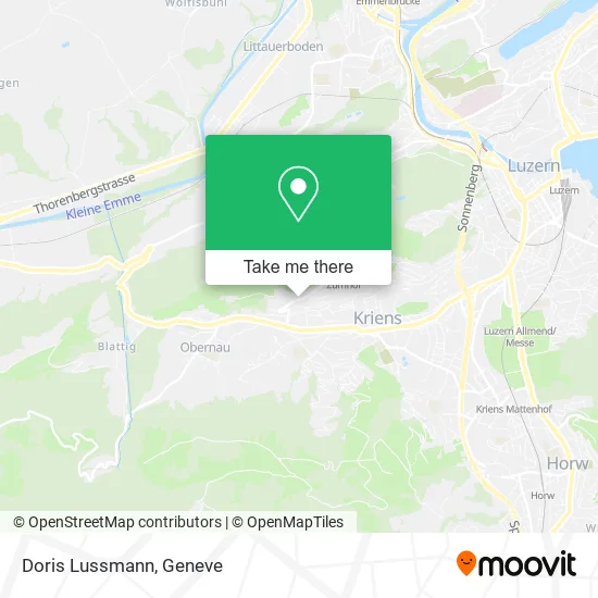 Doris Lussmann map
