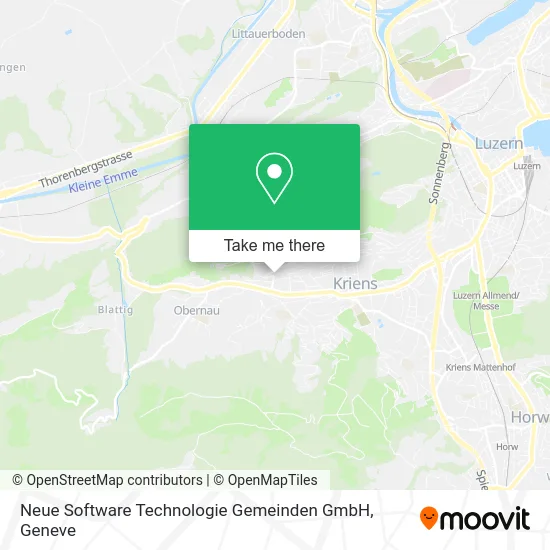 Neue Software Technologie Gemeinden GmbH map